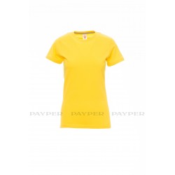 Tee-shirt femme peigné 150 g couleur