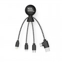 Câble de chargement multi-connecteurs certifié GRS Xoopar® Mr Bio