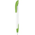 STYLO BILLE CHALLENGER POLISHED BASIC CORPS BLANC GRIP MARQ. 1 COUL