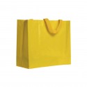 Sac shopping PP anses courtes jaune