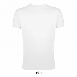 Tee-shirt Fit homme semi-peigné 150 g blanc
