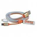 Cable de chargement USB zippé FUNZIP