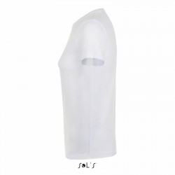 Tee-shirt femme semi-peigné 150 g blanc