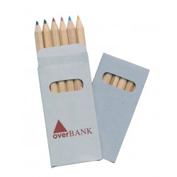BoÃ®te de 6 crayons de couleur Salla