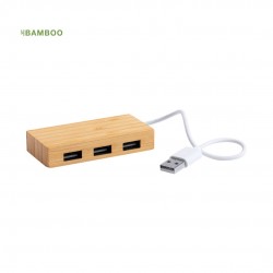 Port USB en bambou Acheville
