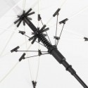 Parapluie transparent Ahun Transparent blanc