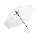 Parapluie transparent Ahun Transparent blanc