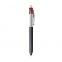 STYLO BILLE 4 COULEURS WOOD STYLE White/Black wood