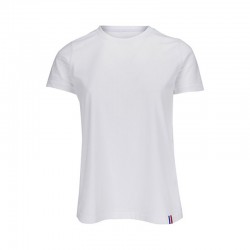 Tee-shirt couleur femme VADF® Mauricette col rond en coton bio