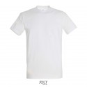 Tee-shirt homme ImpÃ©rial semi-peignÃ© 190 g blanc 3XL
