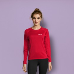 Tee-shirt femme Sol's® Sporty manches longues
