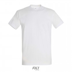 Tee-shirt homme semi-peigné 190 g blanc
