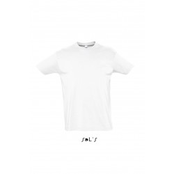 Tee-shirt homme Impérial semi-peigné 190 g blanc 4XL à 5XL