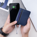 Porte-cartes anti-RFID Xoopar® Iné en cuir recyclé