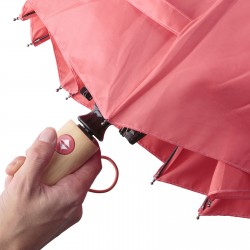 Parapluie pliable en rPET ouverture et fermeture automatiques
