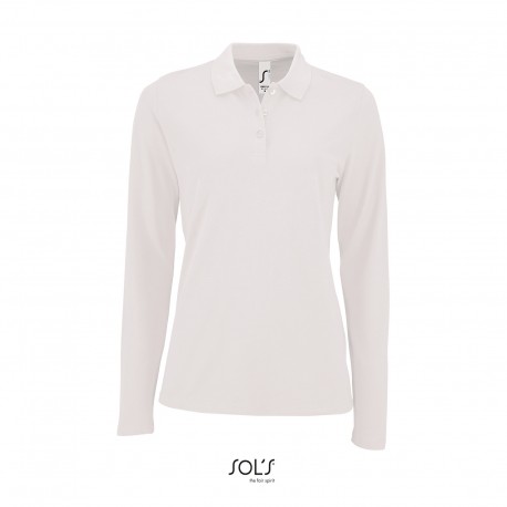 Polo femme Sol's® Perfect manches longues