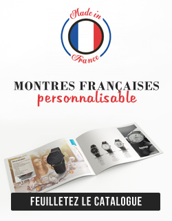 Catalogue montres françaises personnalisables